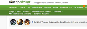 Gestione reputazione online e posizionamento per Villaggio Residence Sambalon