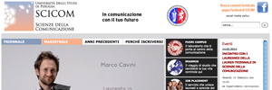 Sito web ufficiale: Corso di Laurea in Scienze della Comunicazione (Università di Perugia)